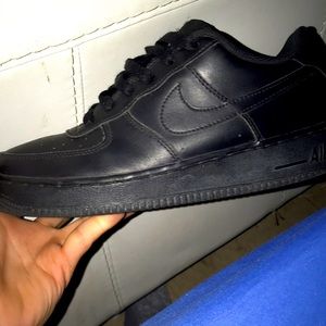 Black Air Force 1s
